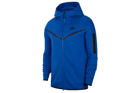 fleecejacke herren blau nike|Nike Tech Fleece Bekleidung.